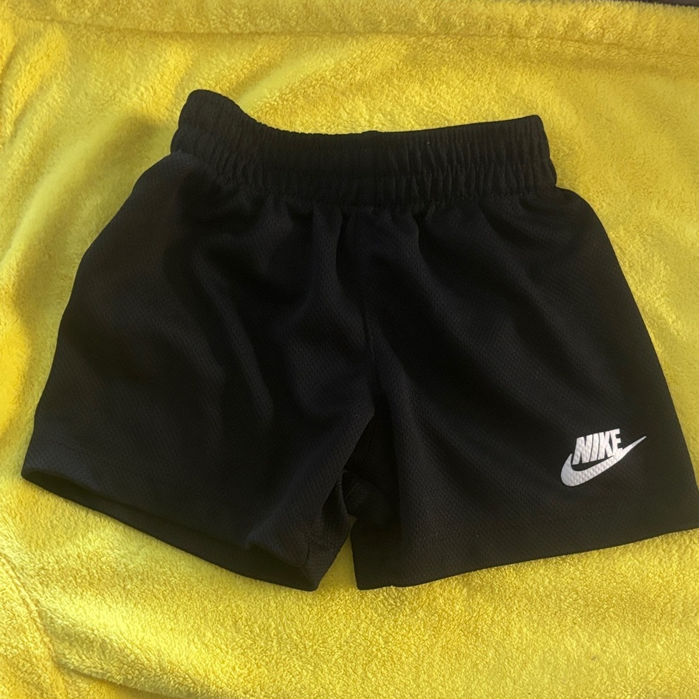 Nike Kids Black Athletic Shorts